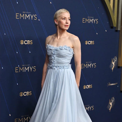 Carrie Coon at the Emmys red Carpet