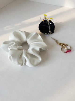 Leftover Fabric Scrunchie