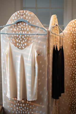 The Bowery Silk Slip Camisole